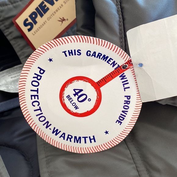 Spiewak sz L Mens Golden Fleece Parka Extreme Cold Weather rated to -40F NWT - Picture 11 of 11